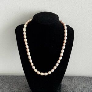 ✨Elegant Pink Purple Freshwater Pearl Necklace